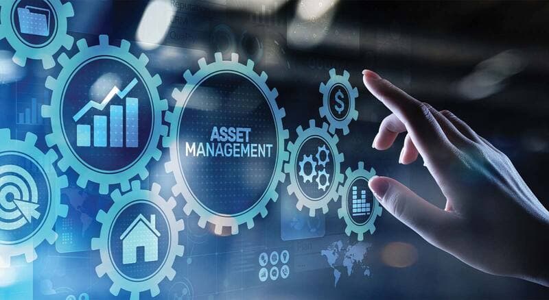 Asset Management, shown on a digital interface.