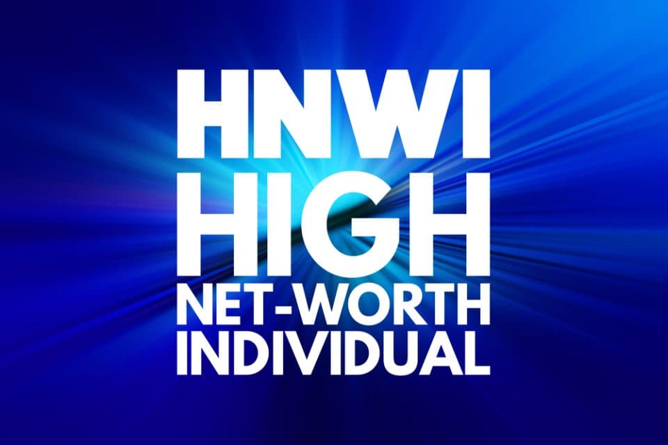 HNWI, high net-worth individual.